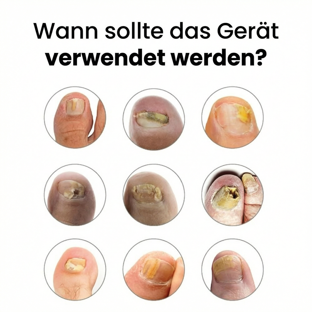 Schluss mit Nagelpilz – 7 Minuten pro Tag zu Hause.