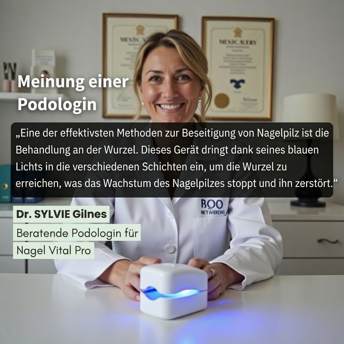 Schluss mit Nagelpilz – 7 Minuten pro Tag zu Hause.