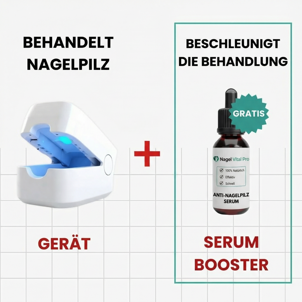 Schluss mit Nagelpilz – 7 Minuten pro Tag zu Hause.